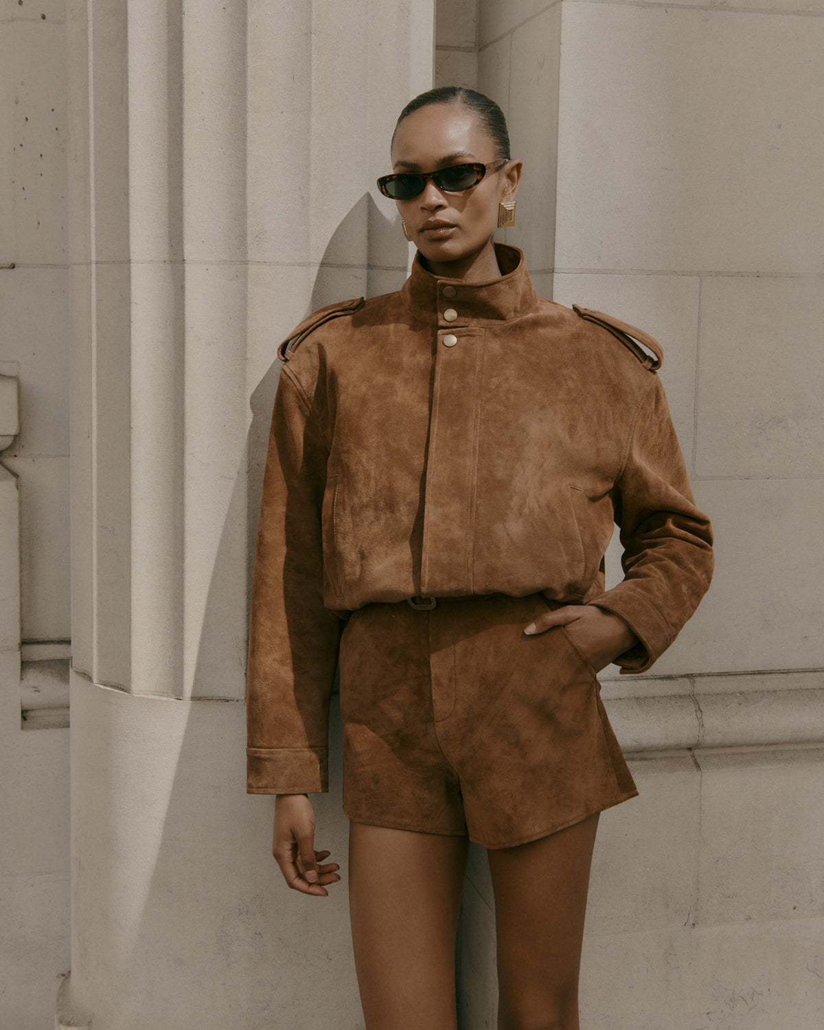SavannaDep Suede Blazer