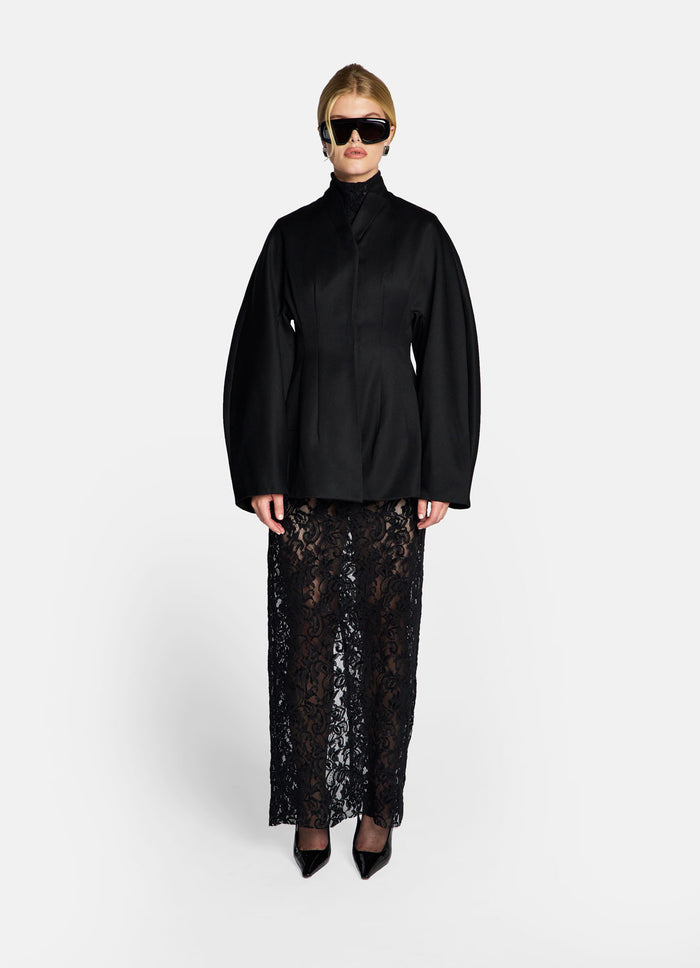 Black Hourglass Blazer