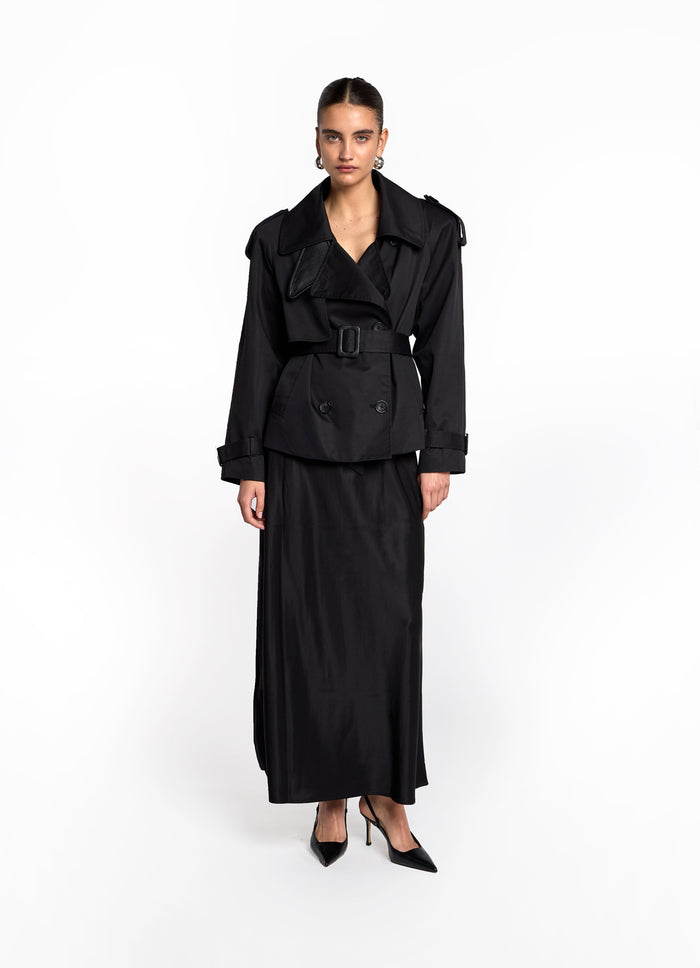 Black Trench Jacket