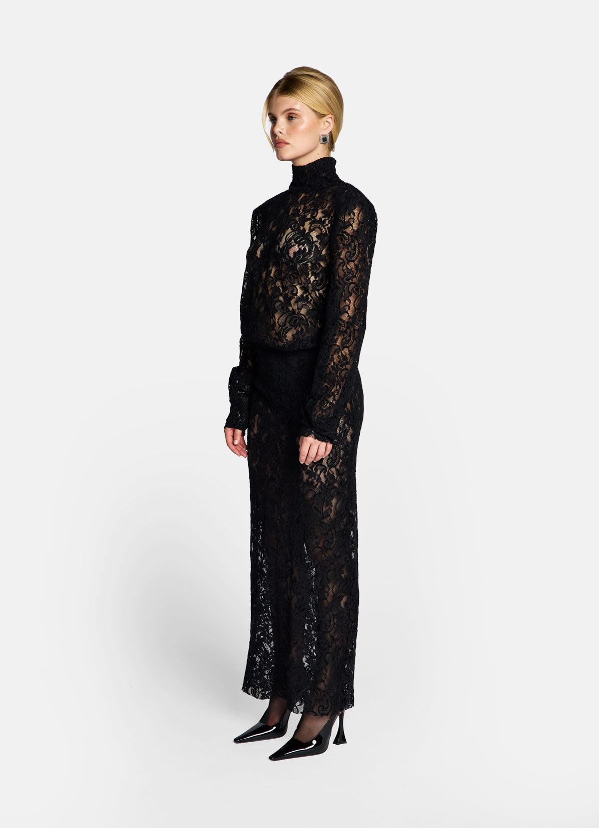The Lacy Favorite Skirt in Black