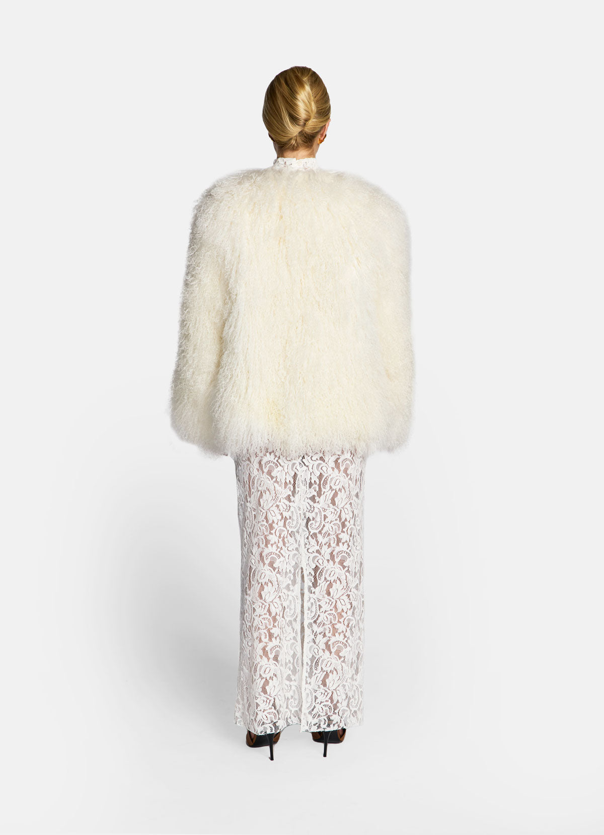 White Mongolian Coat