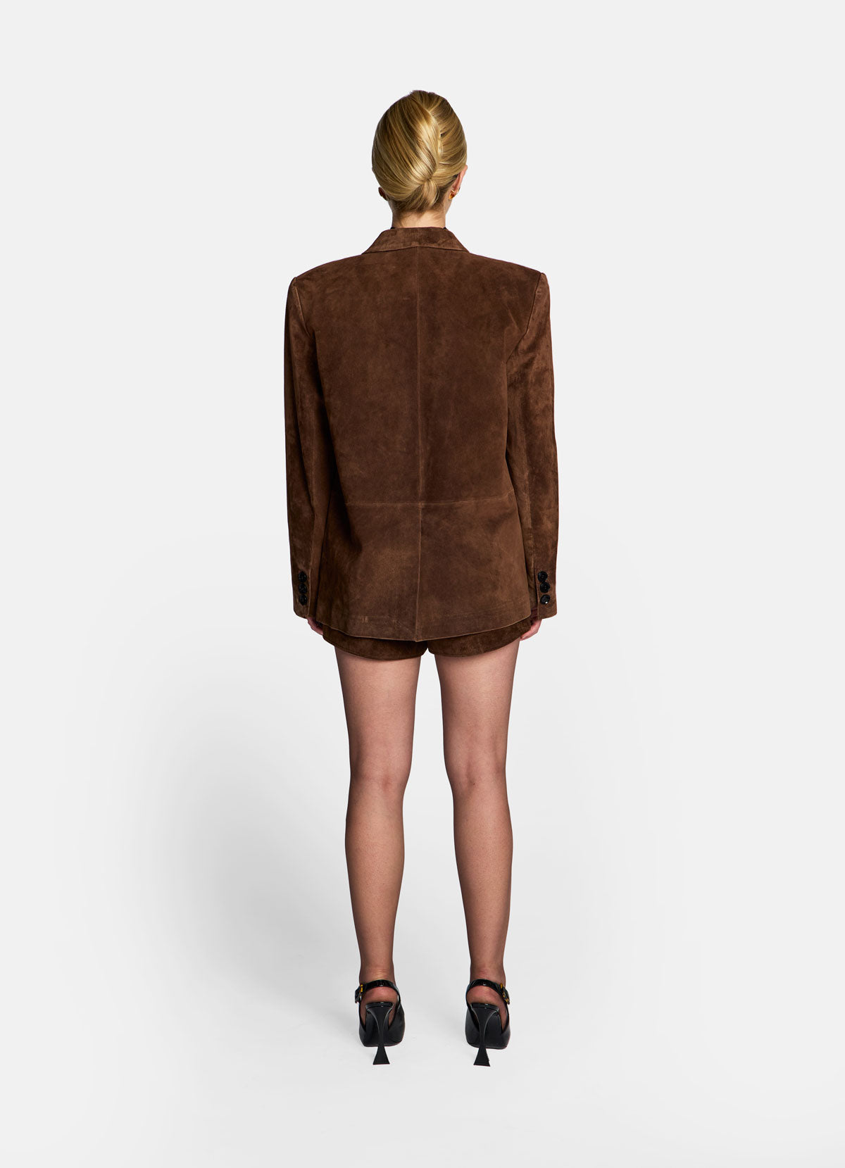 Brown Suede Blazer