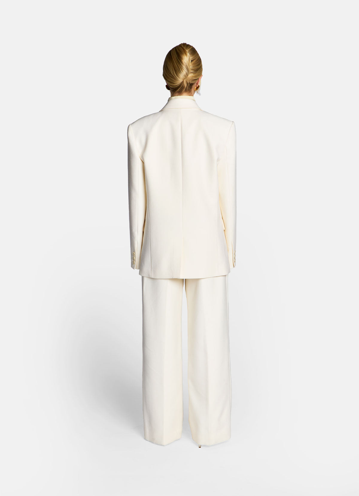 Cream Suit Blazer