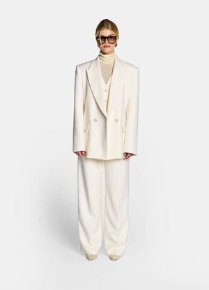 Cream Suit Blazer