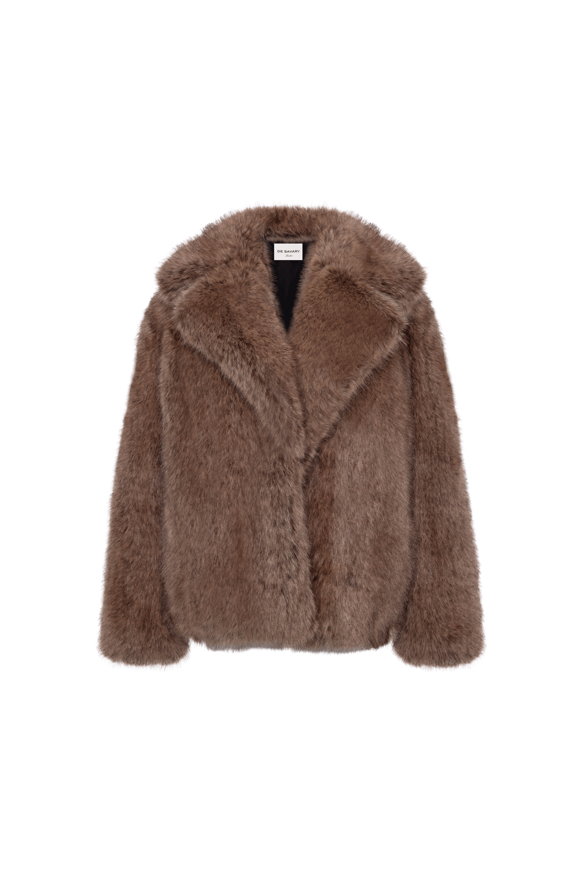 Brown Faux Fur Coat