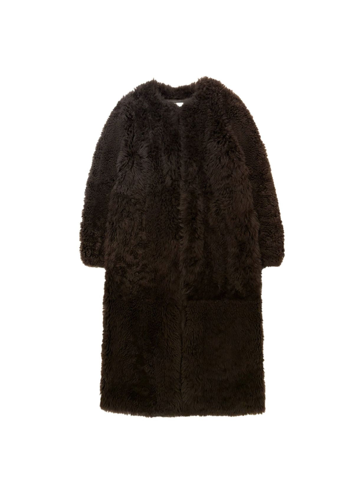 Brown Shearling Coat
