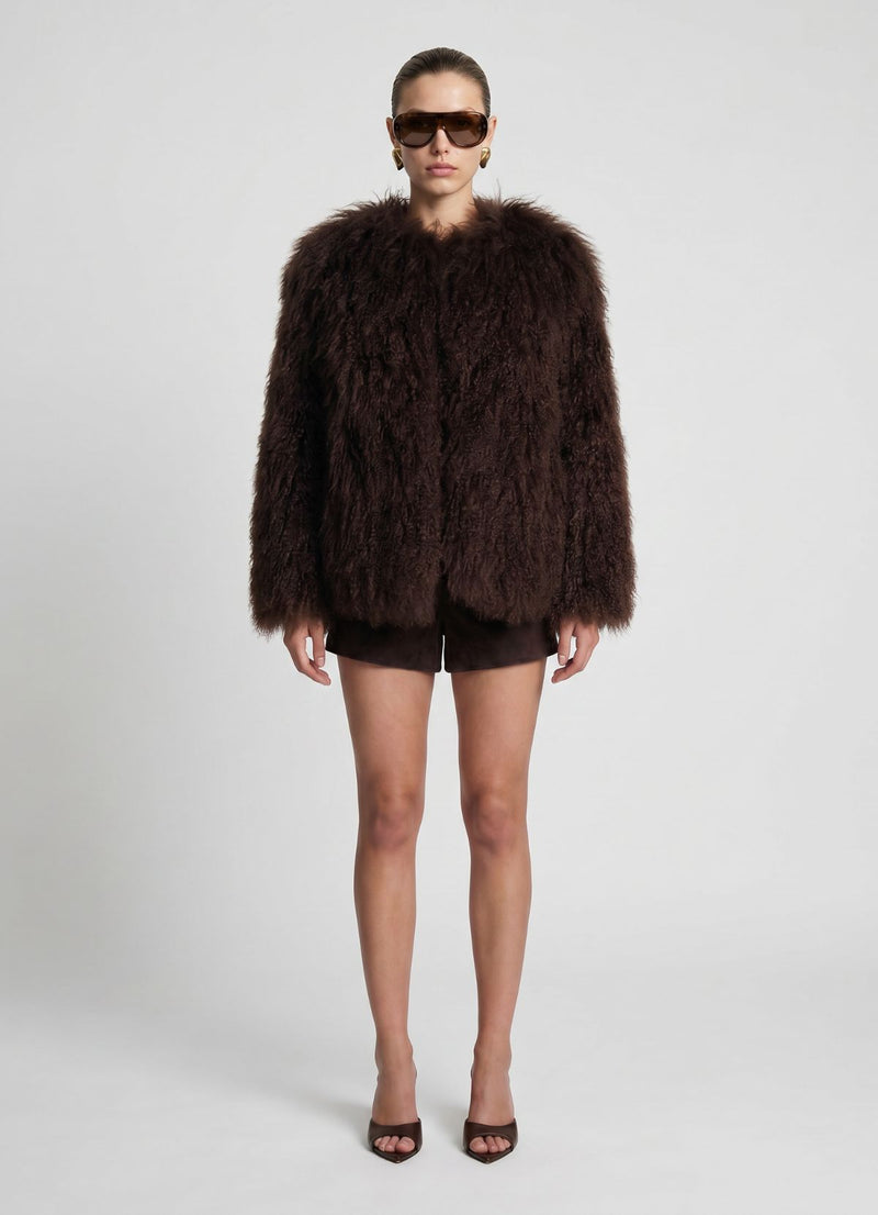 Brown Mongolian Coat