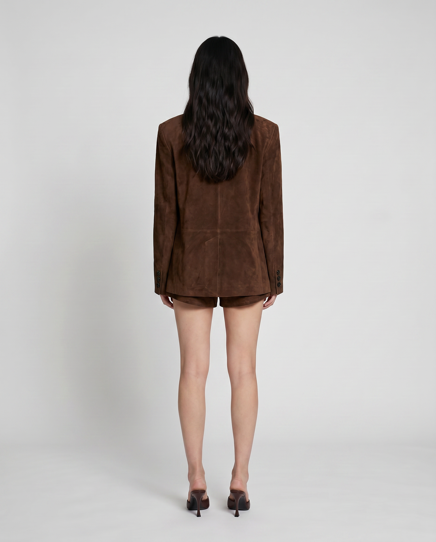 Brown Suede Blazer