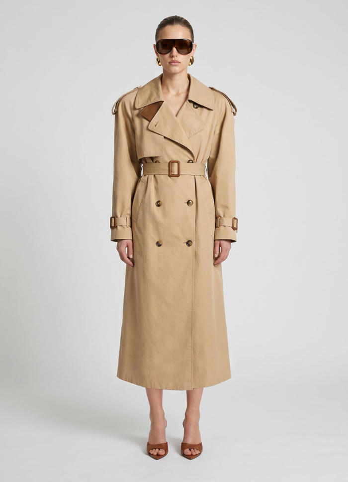 Cotton Trench Coat