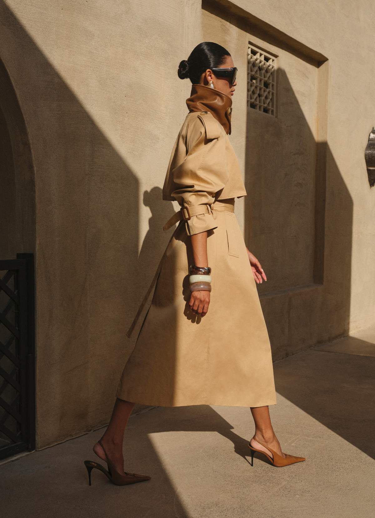 Cotton Trench Coat