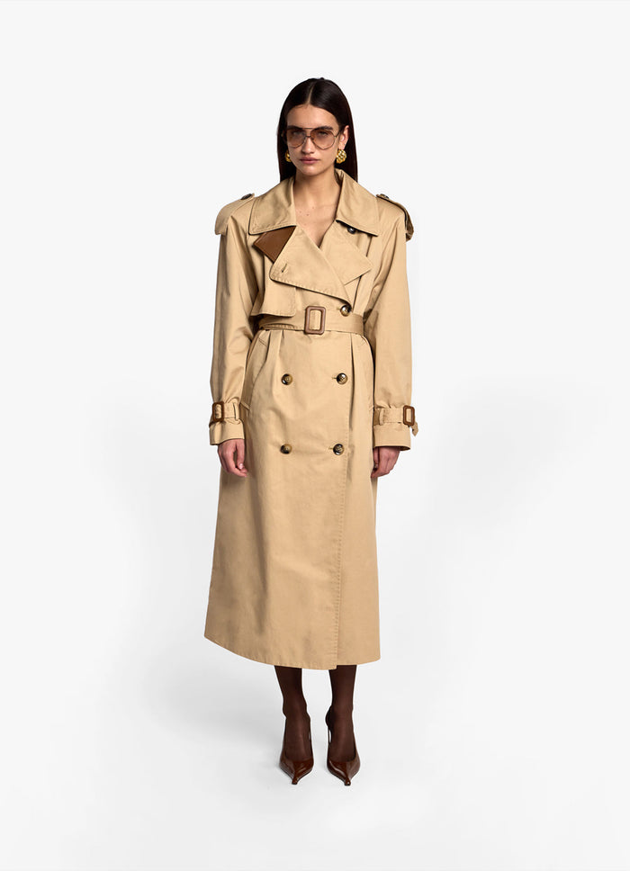 Cotton Trench Coat