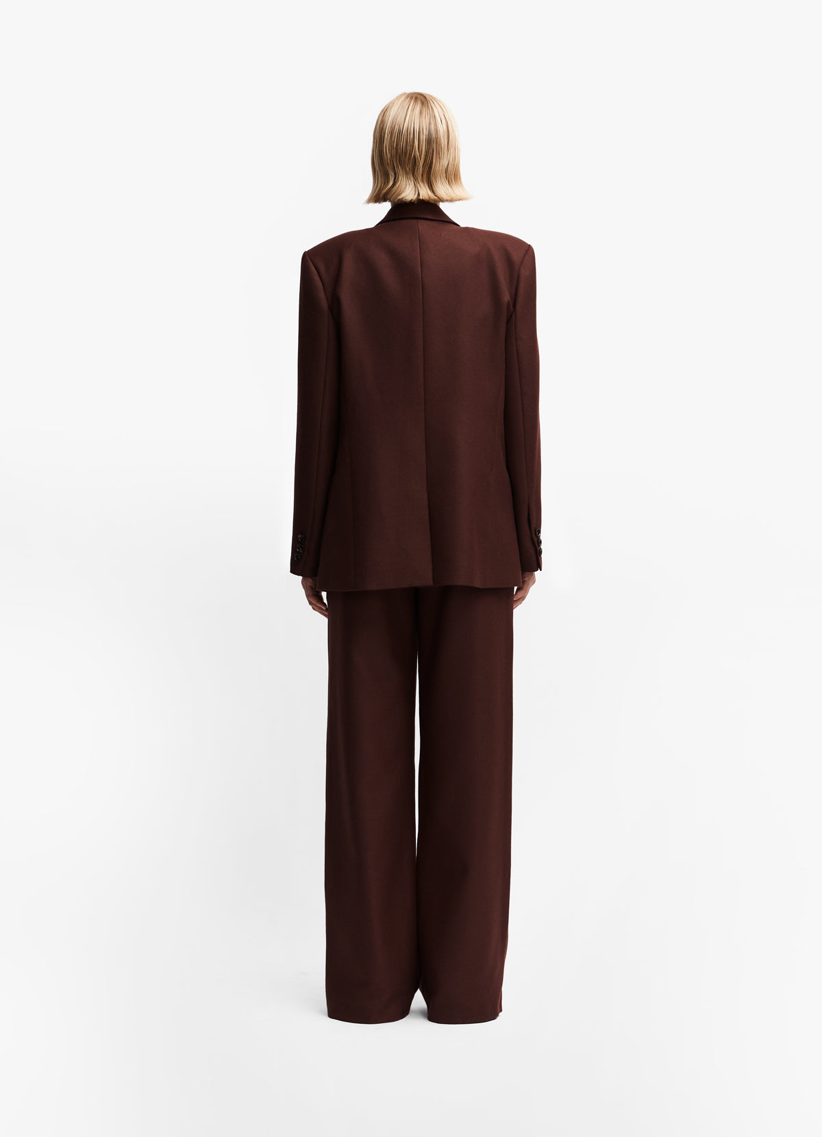 Burgundy Suit Blazer