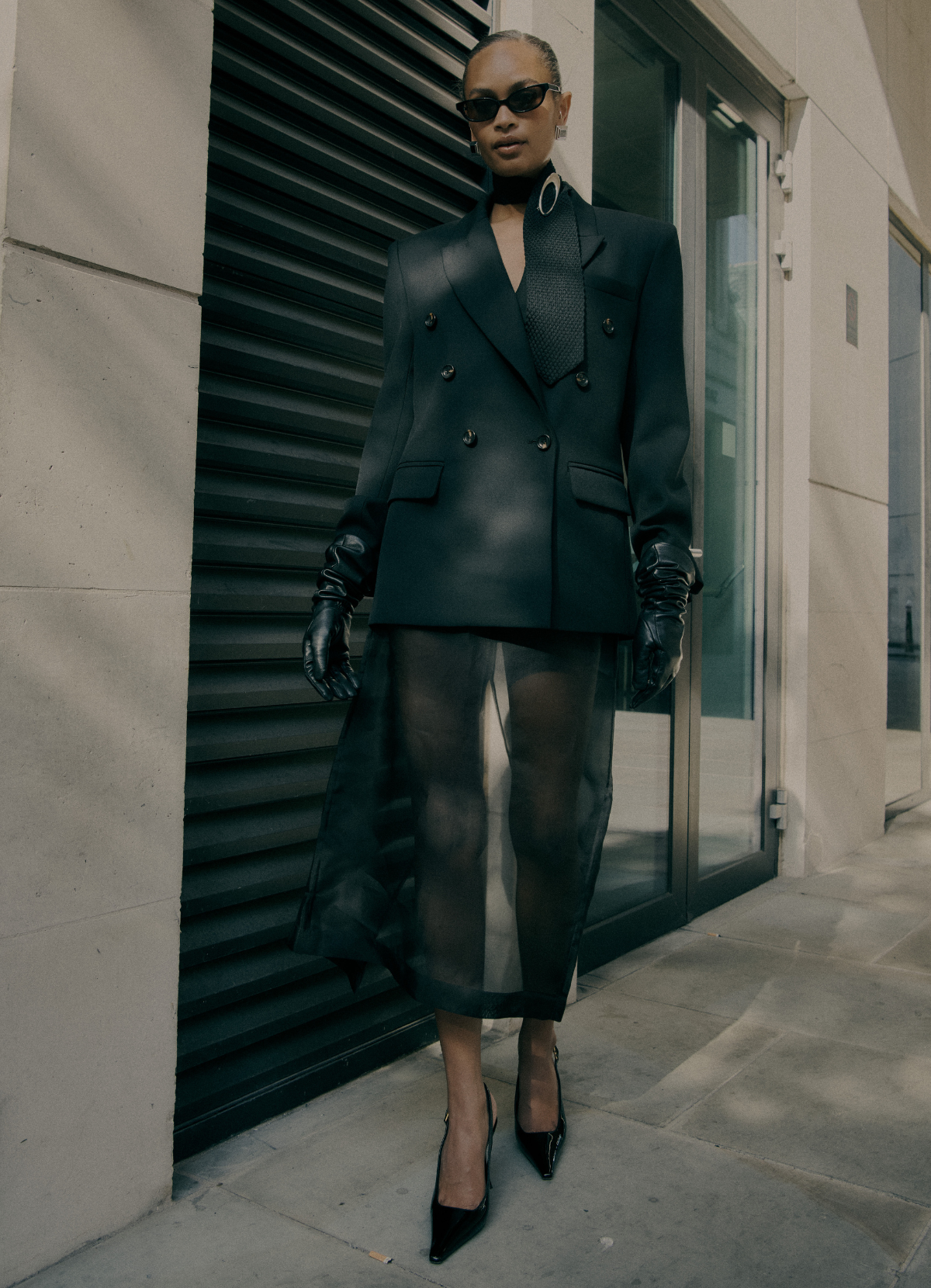 Black Wool Blazer